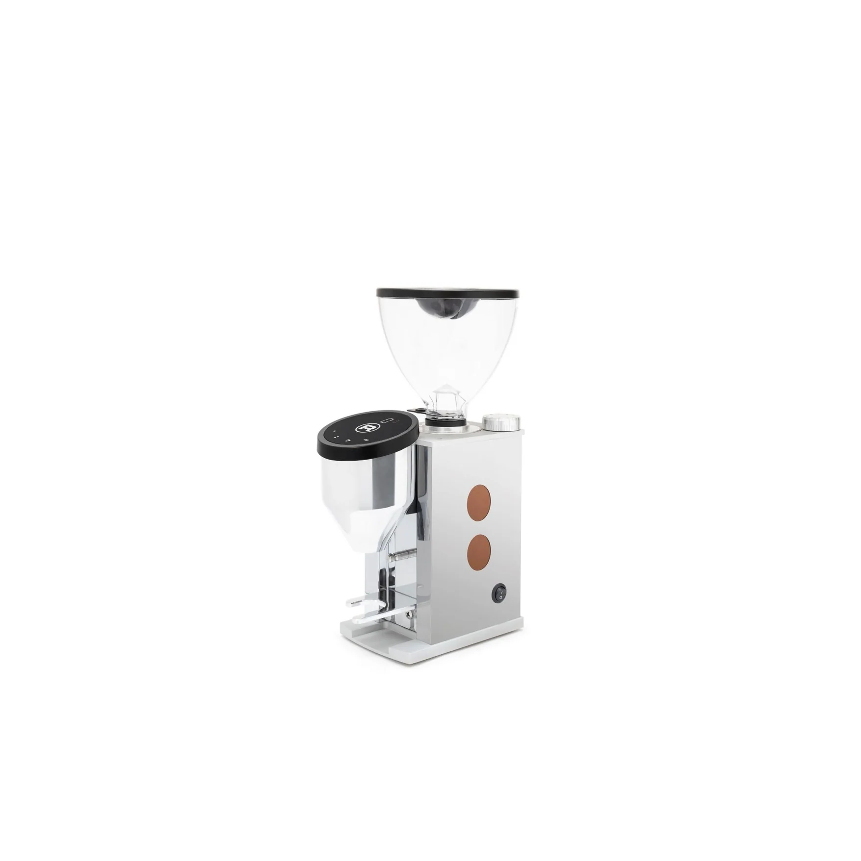 Rocket Faustino 3.1 in chroom naast Rocket Appartamento espressomachine